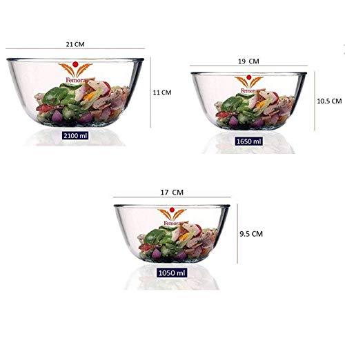 Classic Round All-Purpose Mixing Bowl | Mixed Size Combo | Set of 3