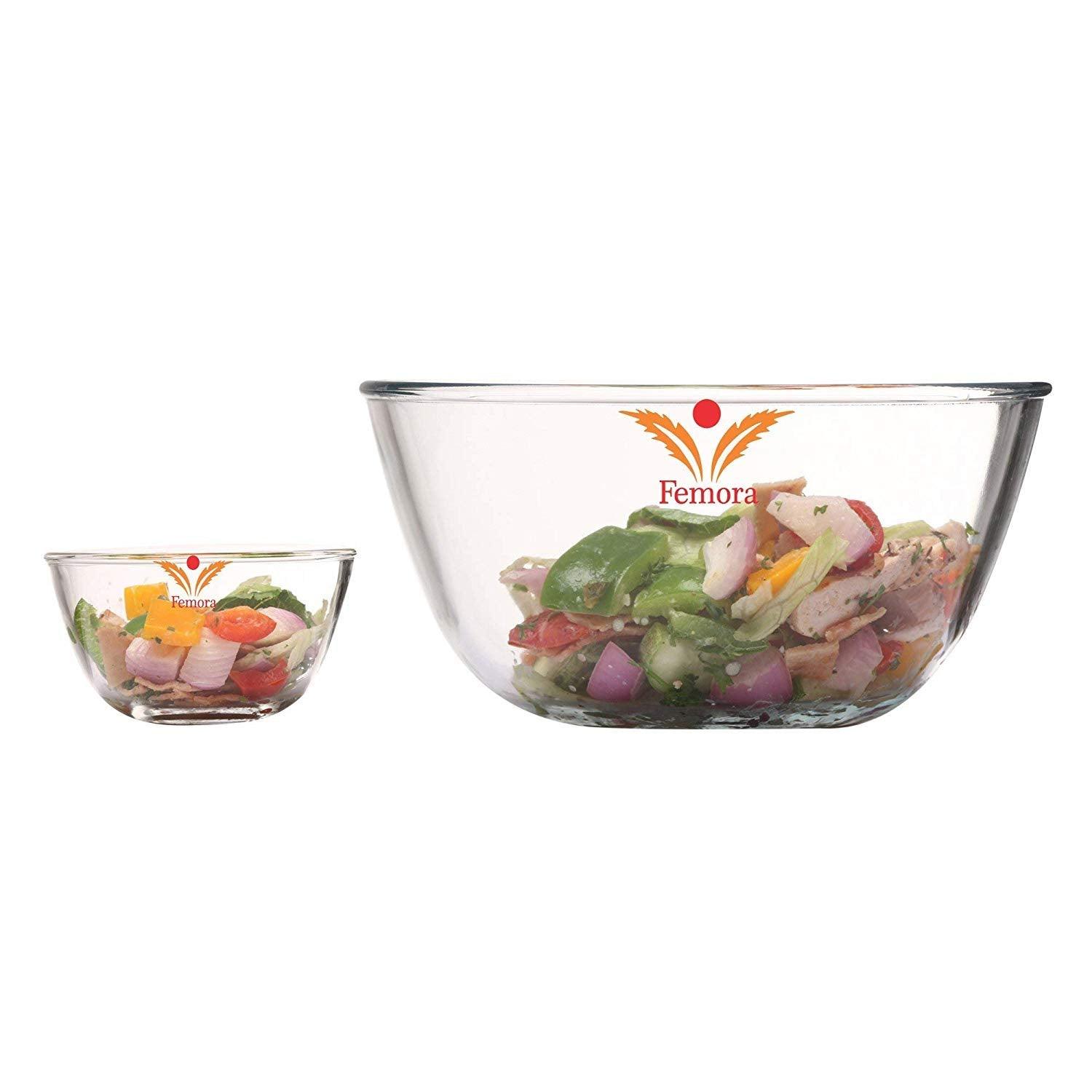 Microwave Safe Mixing Bowls | Set of 2 in Mixed Sizes