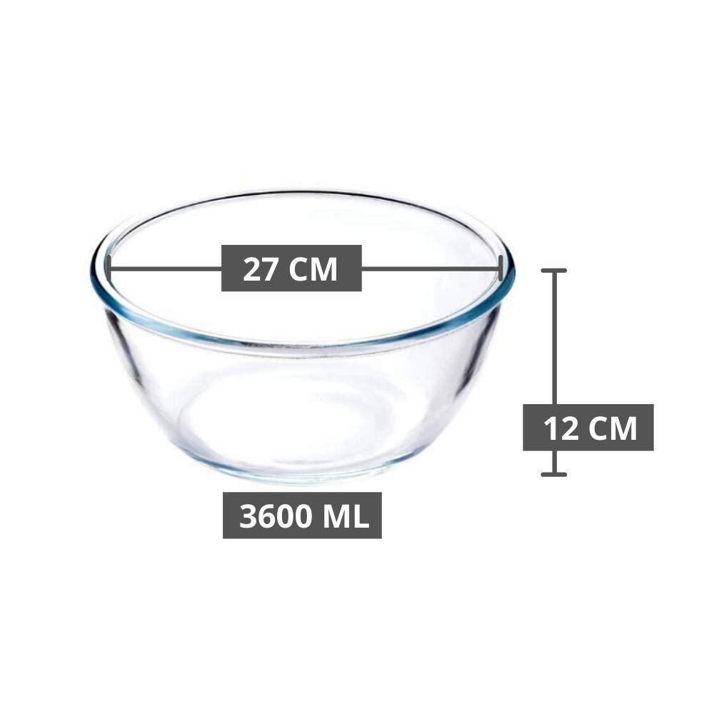 Microwave Safe All Purpose Mixing Bowls  | Set of 3 in Mixed Sizes