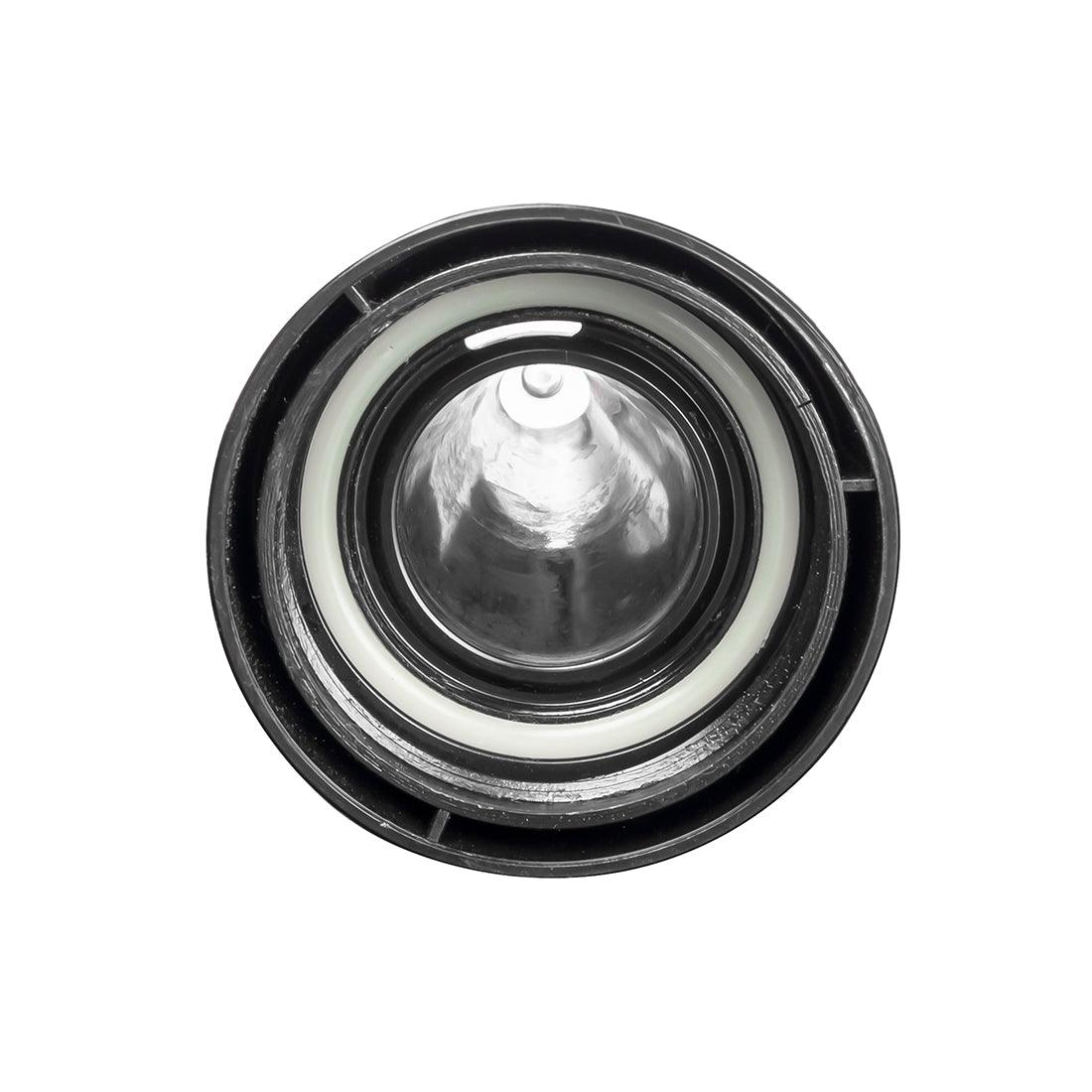 Borosilicate Glass Oil Dispenser with Metallic Lid | 500 ml | Set of 2