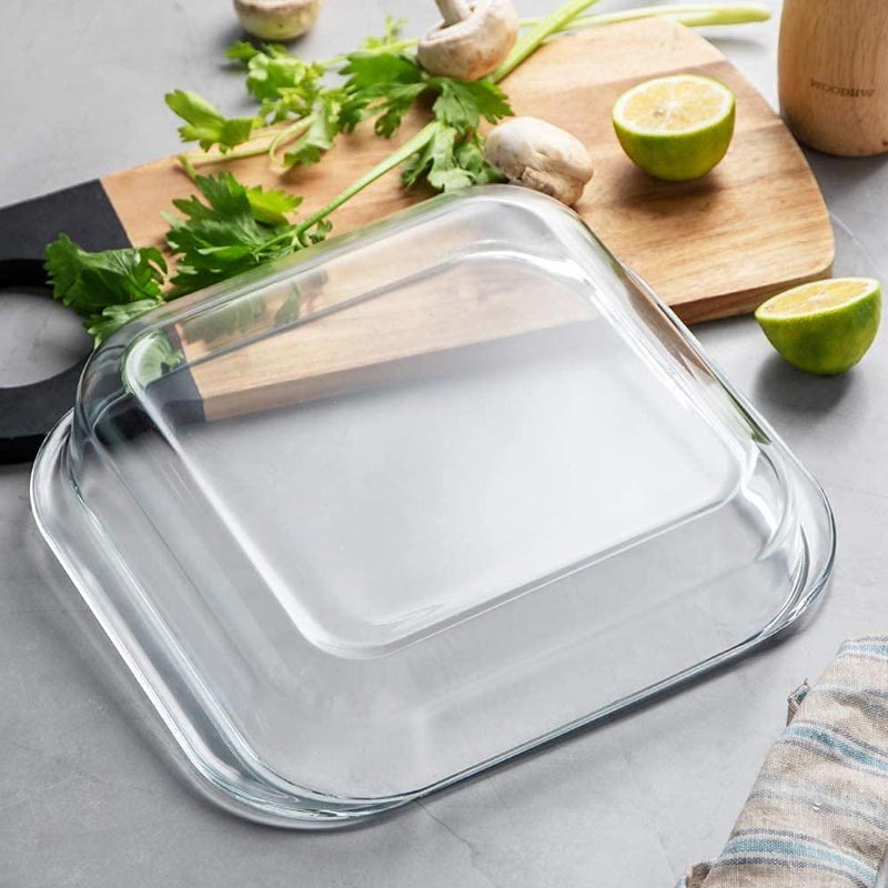 Borosilicate Glass Square Baking Dish | 1.7L & 900 ml