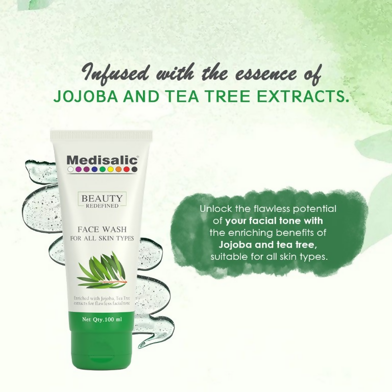 Torque's Medisalic Face Wash Enriched With Jojoba And Tea Tree Extracts For All Skin Types