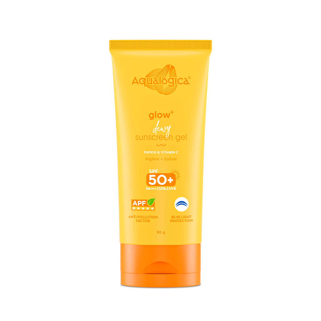 Aqualogica Glow+ Dewy Sunscreen SPF 50+ PA++++ - 80 gms