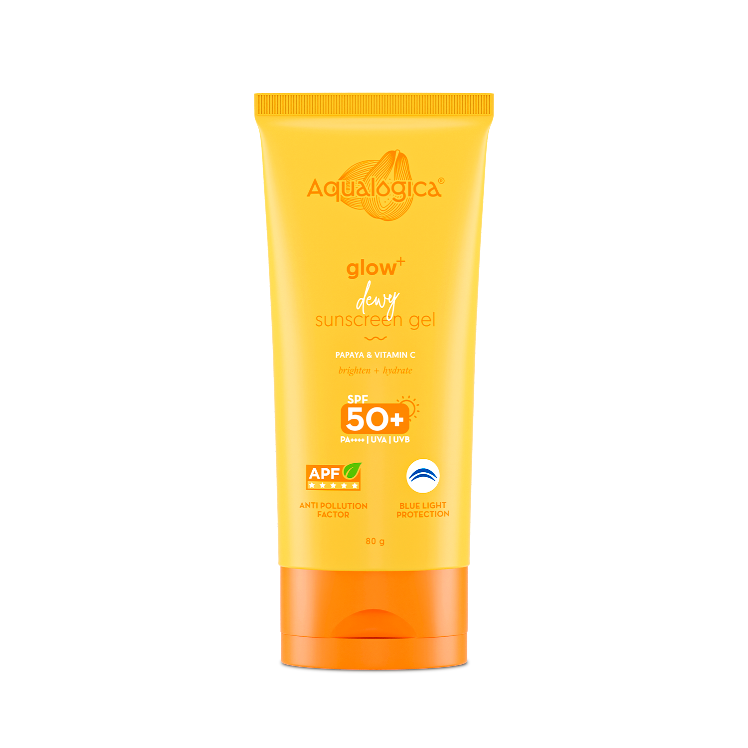 Aqualogica Glow+ Dewy Sunscreen SPF 50+ PA++++ - 80 gms