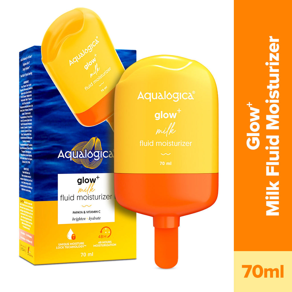 Aqualogica Glow+ Milk Fluid Moisturizer - 70 ml