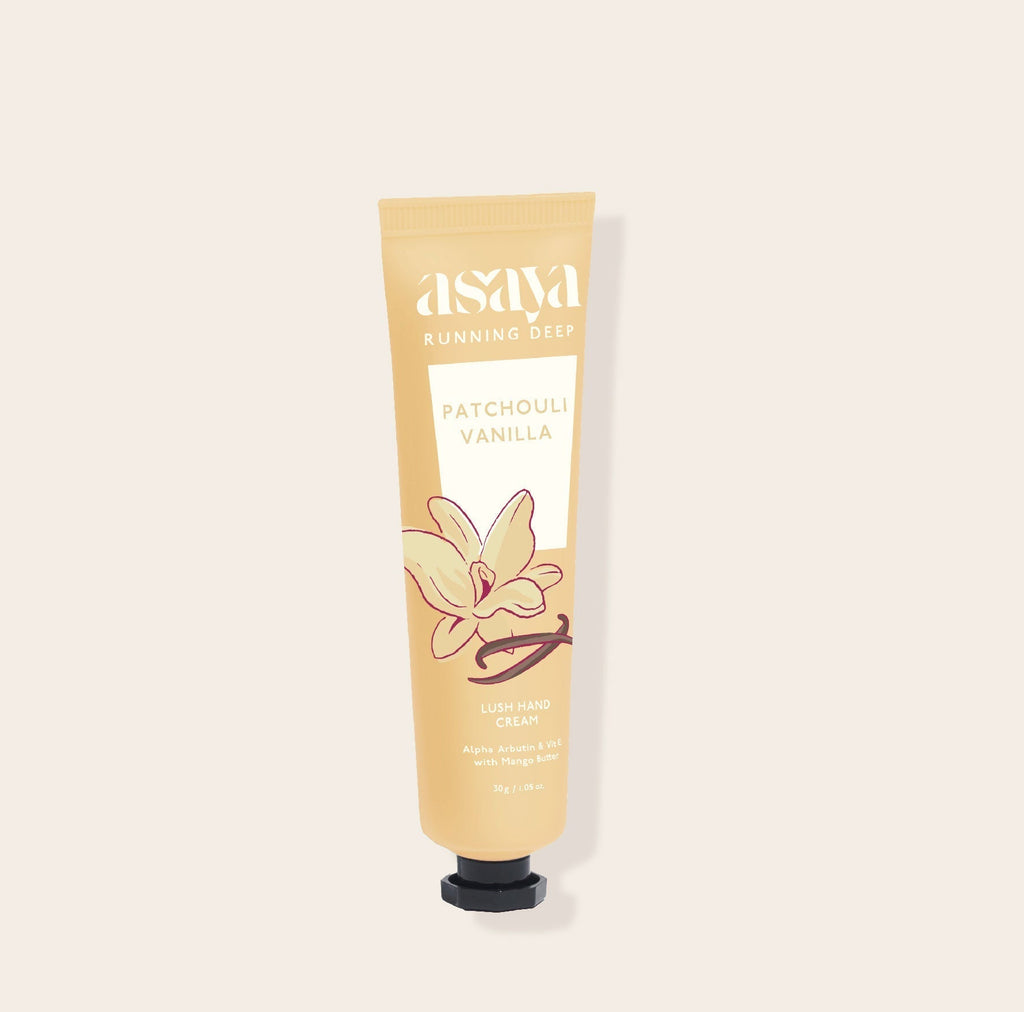 Asaya Running Deep Lush Hand Cream - 30 Gms