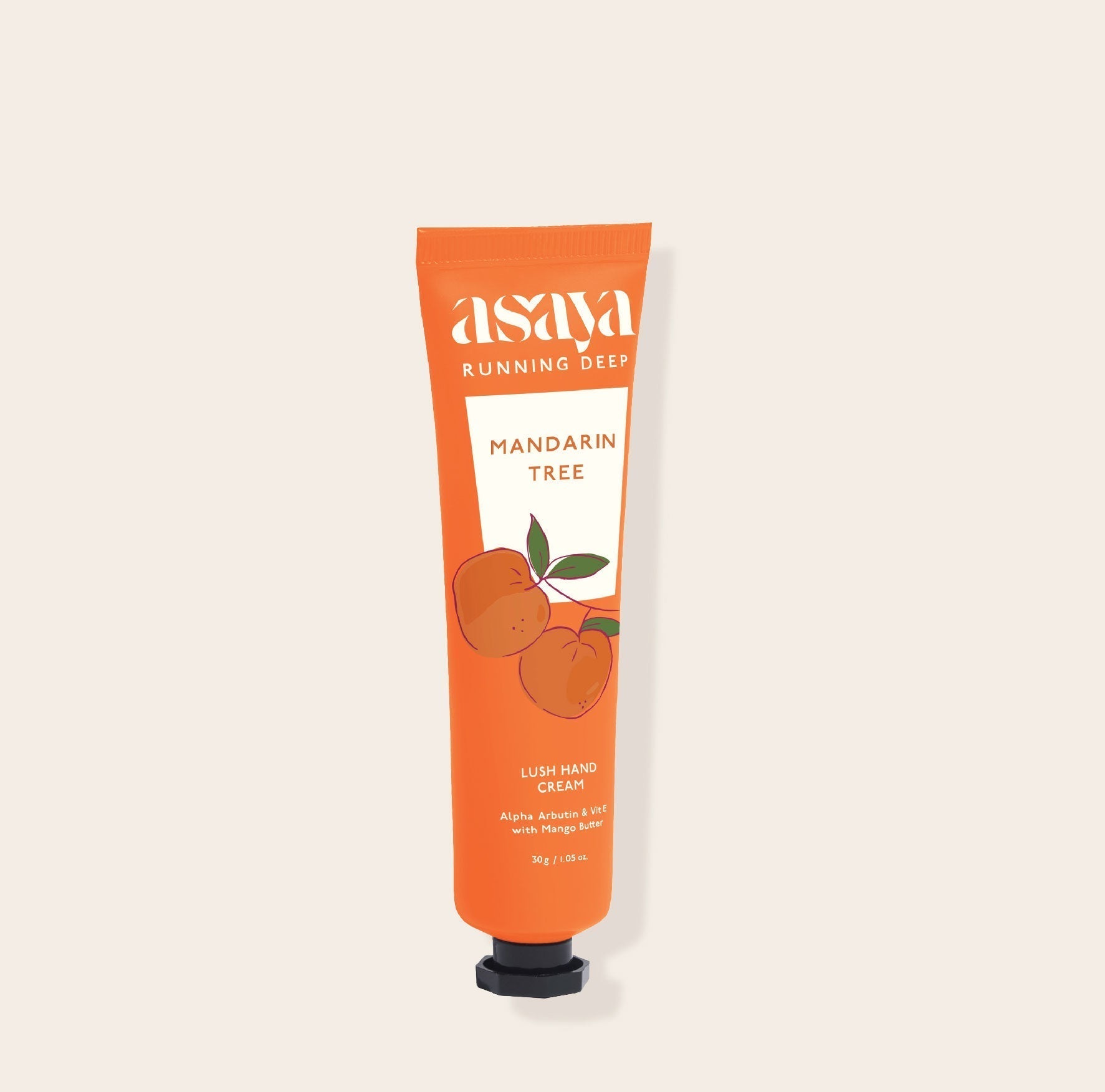 Asaya Running Deep Lush Hand Cream - 30 Gms
