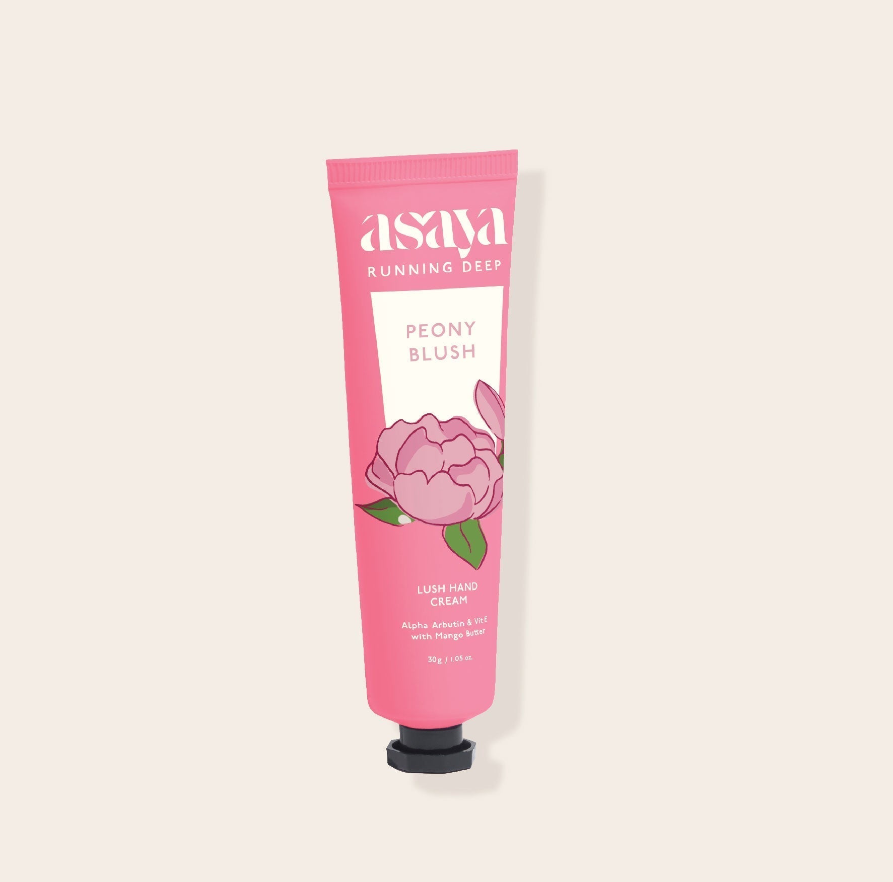 Asaya Running Deep Lush Hand Cream - 30 Gms