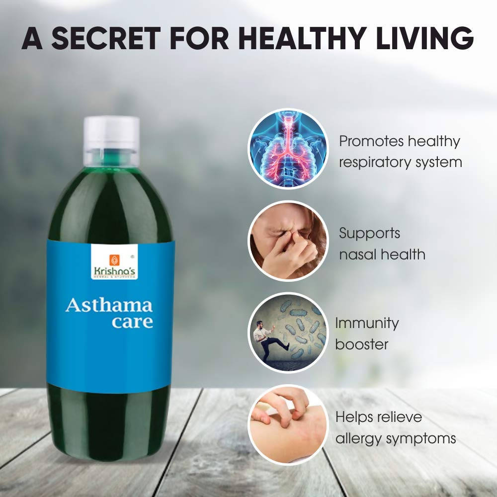 Krishna's Herbal & Ayurveda Asthma Care Juice - 500 ml