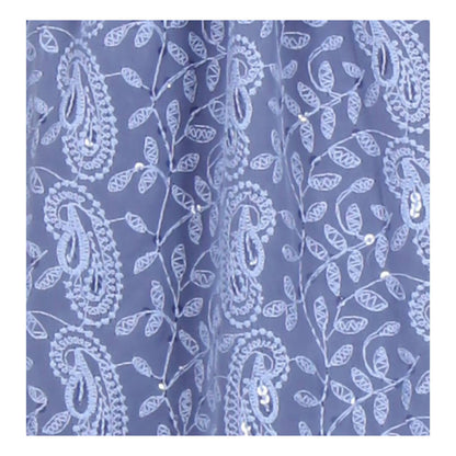 Akarshan viscose Lukhnowi Chikankari Anarkali kurta with Leggings - Grey
