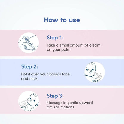 The Moms Co Natural Baby Face Cream With Shea Butter & Jojoba Oil, Prevents Dryness & Soothes Skin
