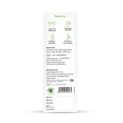 Dr. Morepen Hydrolyte Electrolyte & Vitamin Drink Mix - Lemon Lime