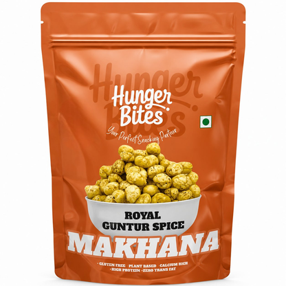 Hunger Bites Royal Guntur Spice Makhana