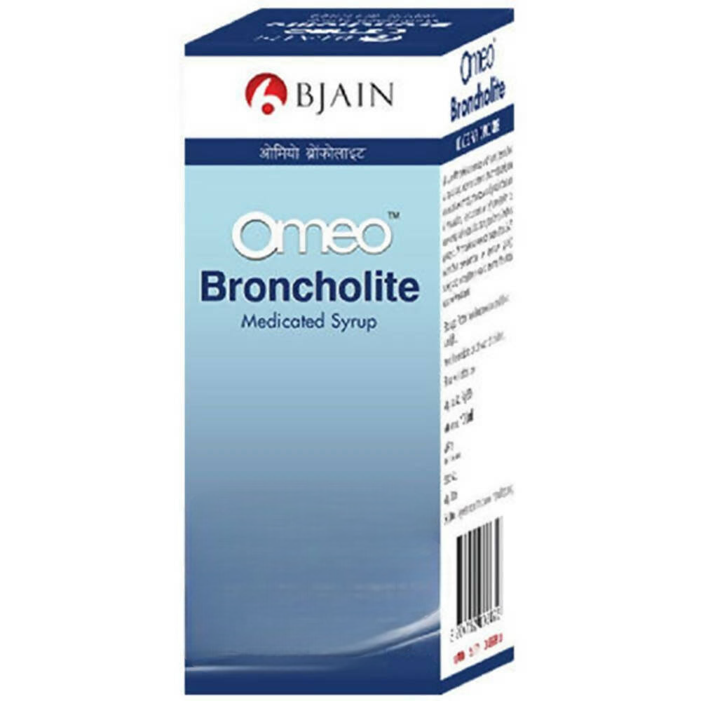 Bjain Homeopathy Omeo Broncholite Syrup