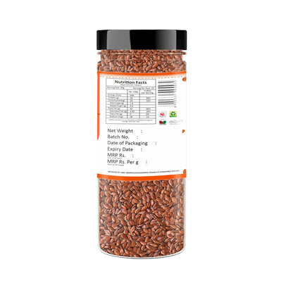 Yum Yum Roasted & Salted Flax Seeds Jar