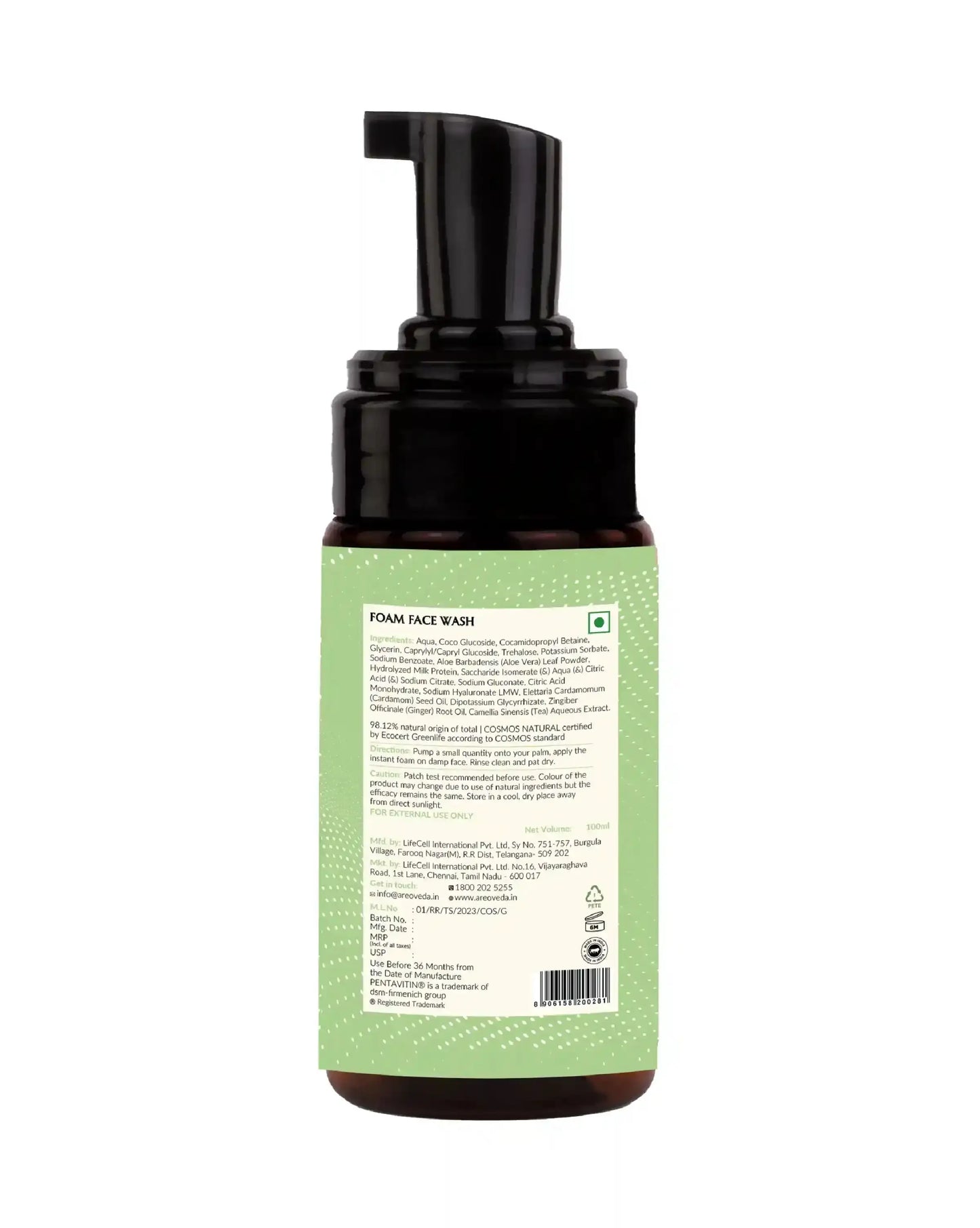 AreoVeda Foam Face Wash