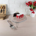 Flex Resin Cake Platter & Server | Set of 2 | Multiple Colors