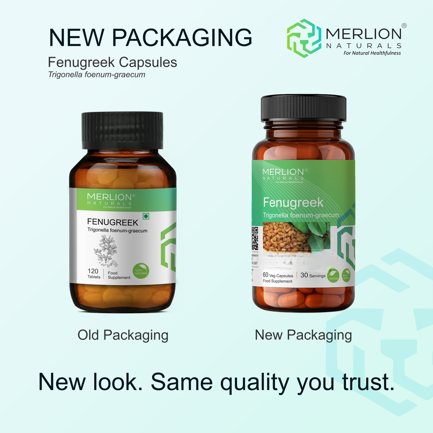 Merlion Naturals Fenugreek 1400mg Capsules