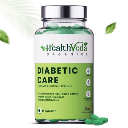Health Veda Organics Natural Support Tablets - 60 Tabs