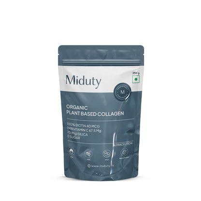 Miduty By Palak Notes Beauty Care Organic Plant Based Collagen - 250 gms