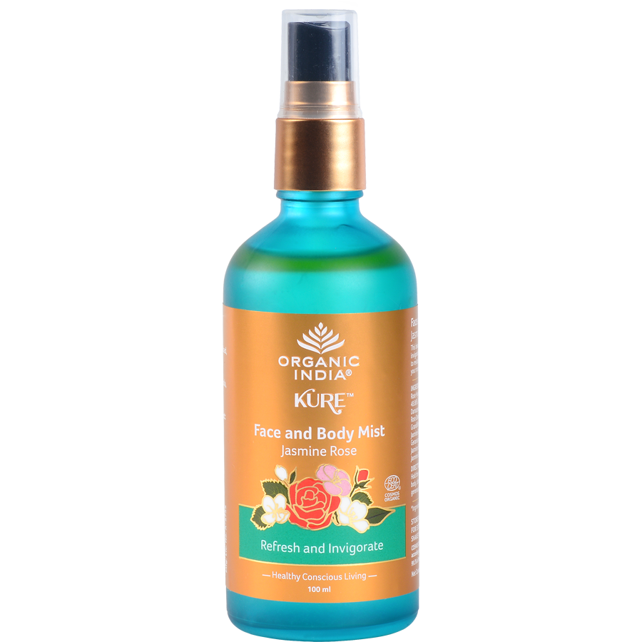 Organic India Face & Body Mist Jasmine & Rose - 100 ml