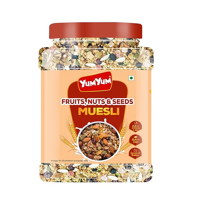 Yum Yum Fruit, Nuts & Seeds Muesli Jar