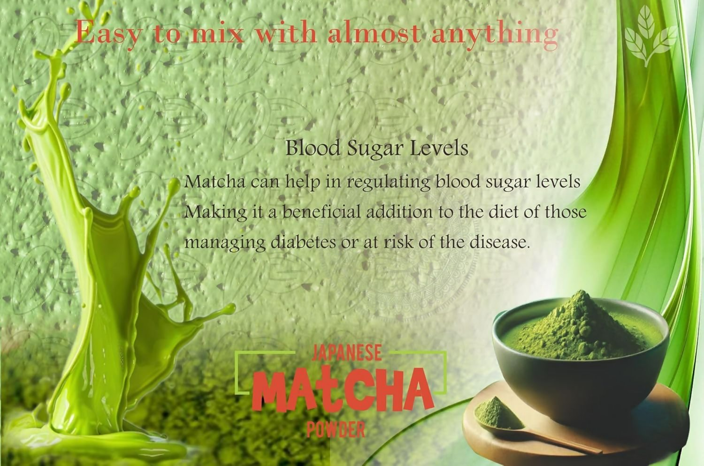 Eteasy Japanese Matcha Atibala Churna Bala Kangi Powder