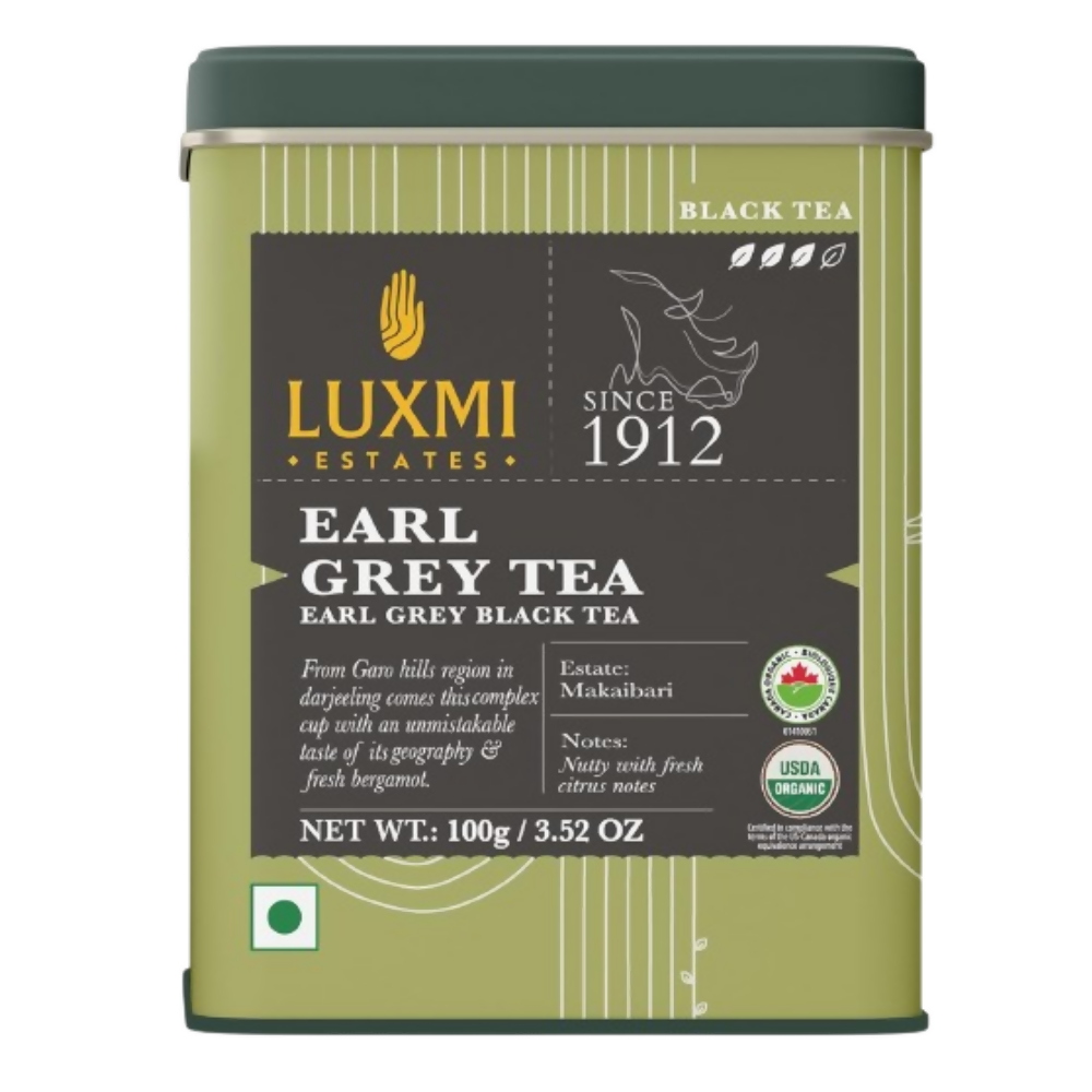 Luxmi Estates Garo Hills Organic Earl Grey Black Tea