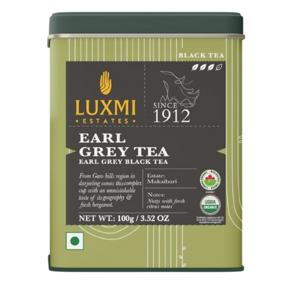 Luxmi Estates Garo Hills Organic Earl Grey Black Tea