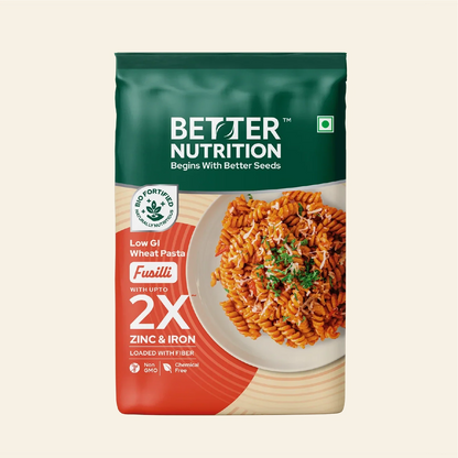 Better Nutrition Biofortified Fusilli / Wheat Pasta