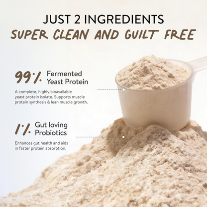 Happy Cultures 31g Unflavoured Yeast Protein Isolate