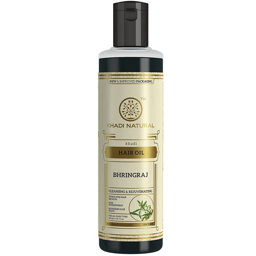 Khadi Natural Ayurvedic Bhringraj Hair Oil - 210 ml