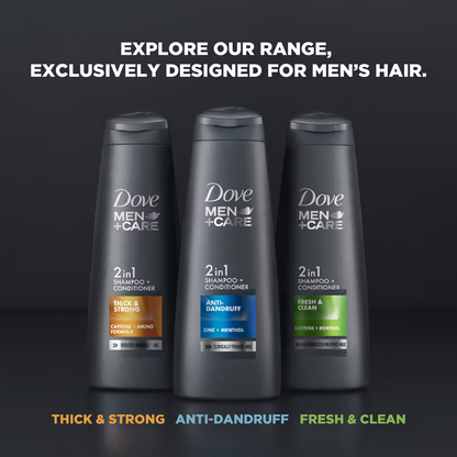 Dove Men +Care Anti Dandruff 2 In 1 Shampoo + Conditioner
