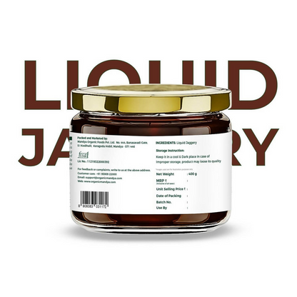 Organic Mandya Joni Bella (Liquid Jaggery)