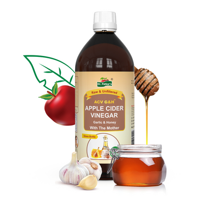Dr. Patkars Apple Cider Vinegar with Garlic & Honey