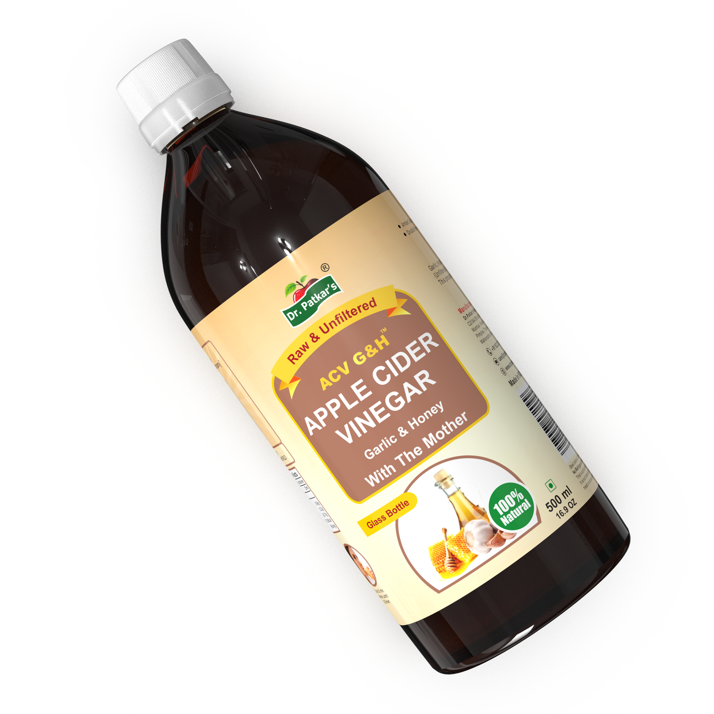 Dr. Patkars Apple Cider Vinegar with Garlic & Honey