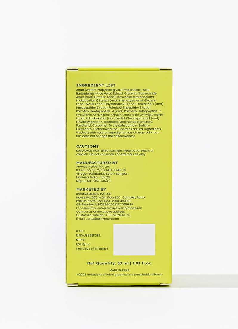 Hyphen Golden Hour Glow Face Serum - 30 ml