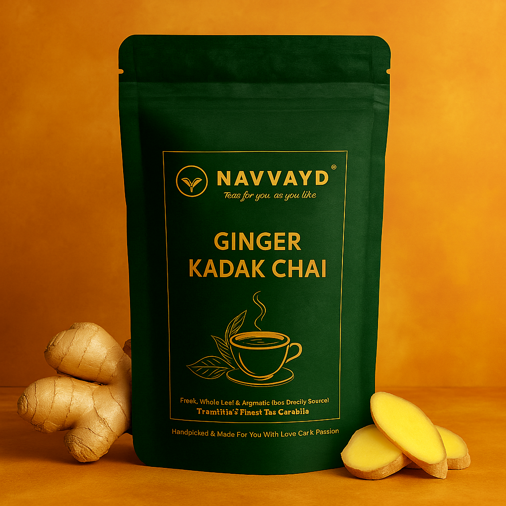 Navvayd Ginger Kadak Chai  - 50 gms