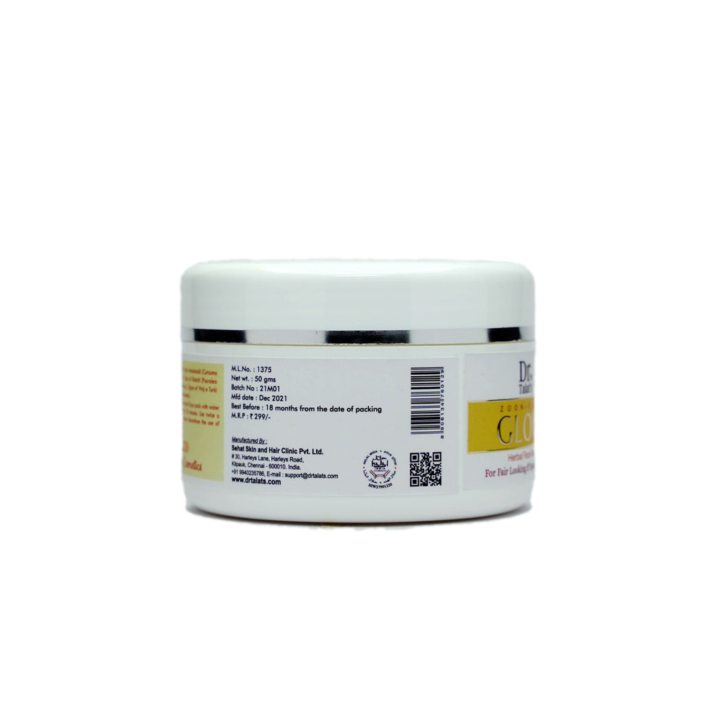 Dr. Talat's Glow face pack - 50 gms