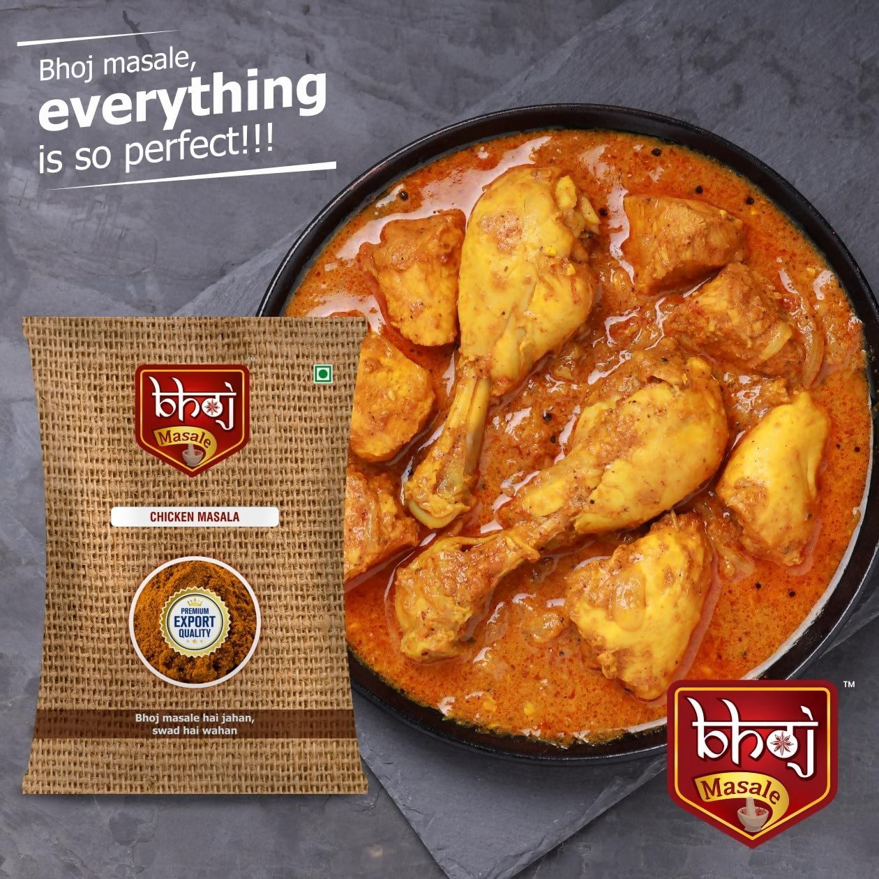 Bhoj Masale Chicken Masala with Natural Oils