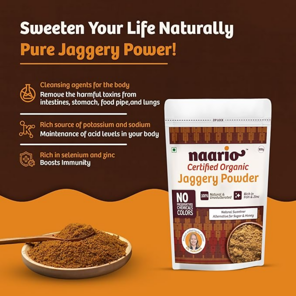 Naario Organic Jaggery Powder