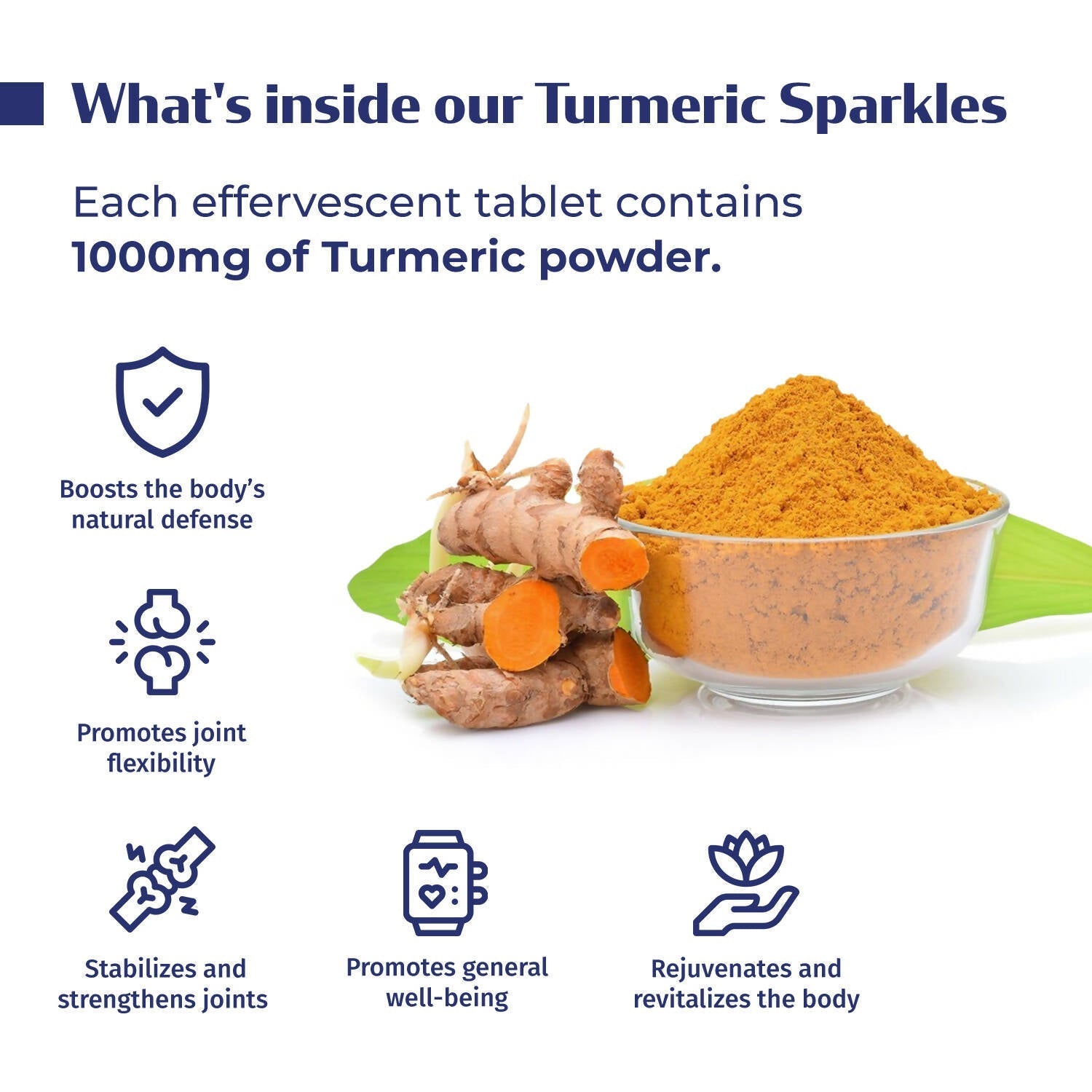 Kerala Ayurveda Turmeric Sparkles Tablets - 10 tabs