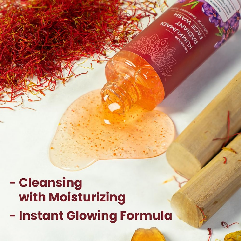 Pureus Herbals Somashree Kumkumadi Radiant Face Wash
