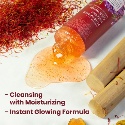 Pureus Herbals Somashree Kumkumadi Radiant Face Wash