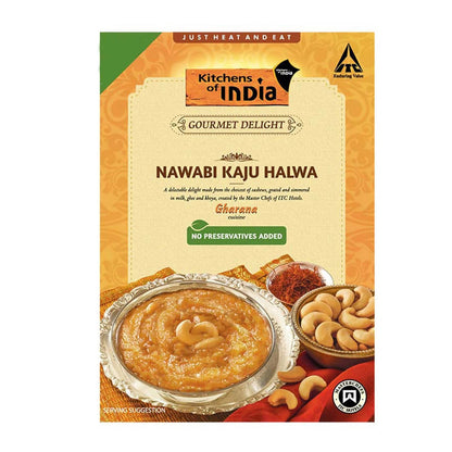 Kitchens of India Nawabi Kaju Halwa