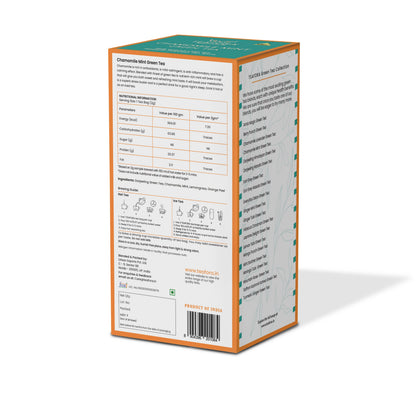 TEAFORA Chamomile Mint Green Tea | 20 Count Pyramid Tea Bags