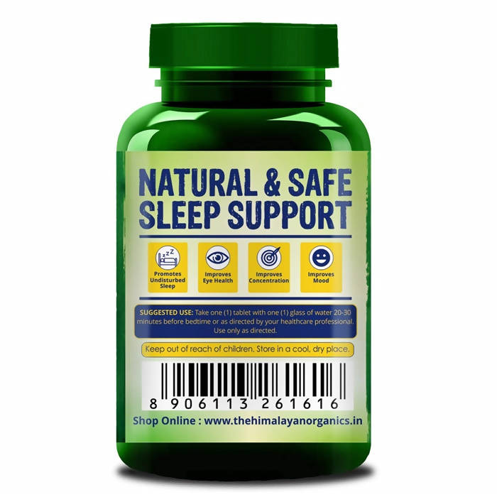 Himalayan Organics Melatonin 10 mg + Tagar - 120 Tablets