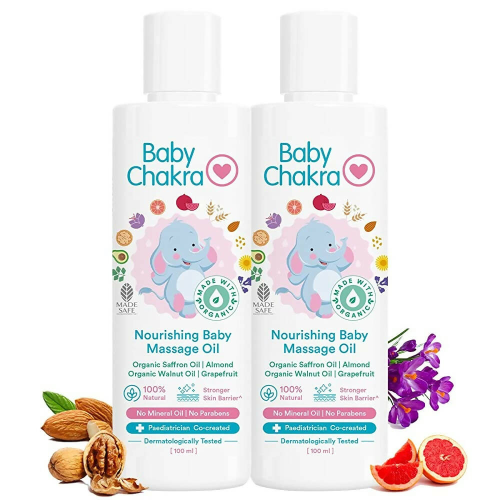 BabyChakra Nourishing Baby Massage Oil