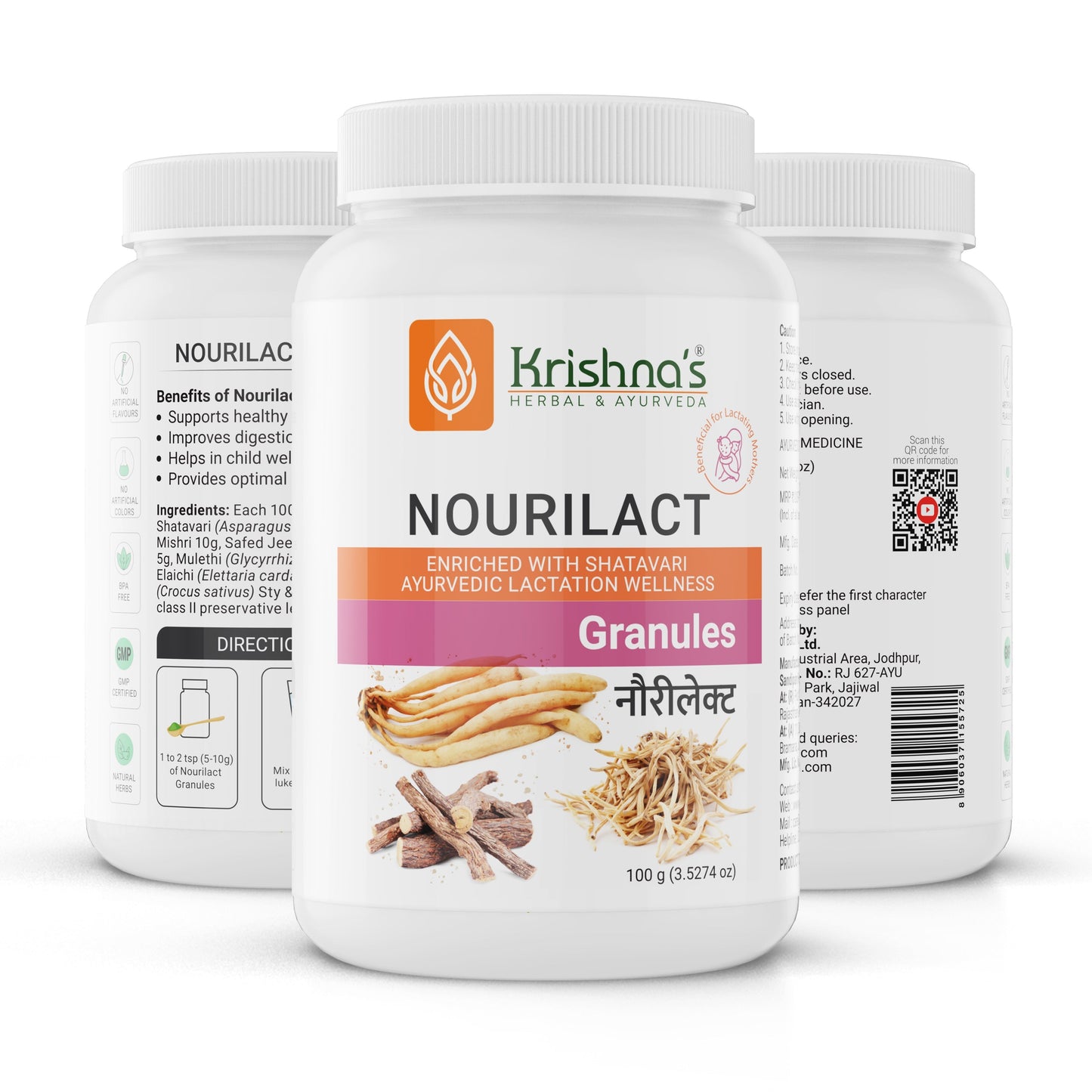 Krishna'S Herbal & Ayurveda Nourilact Granules