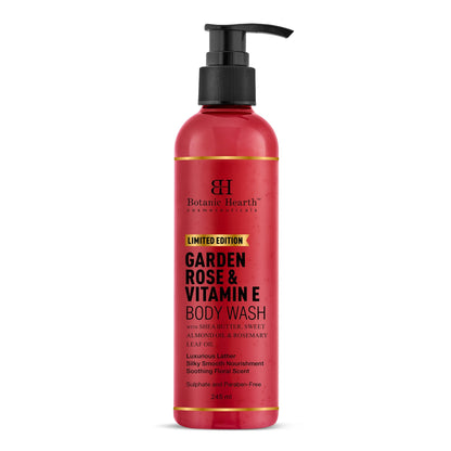 Botanic Hearth Garden Rose & Vitamin E Body Wash